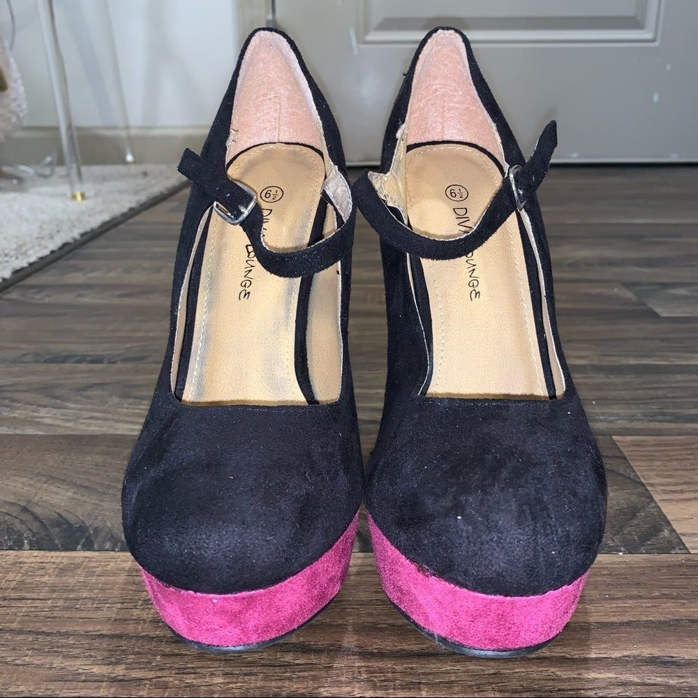 Color block heels - Picture 5 of 7